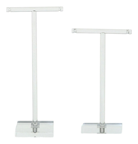 2 Soportes Para Exhibición De Pendientes, Barra En T Para