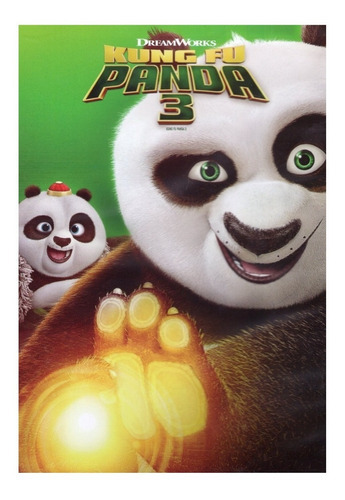 Kung Fu Panda 3 Tres Omar Chaparro Pelicula Dvd