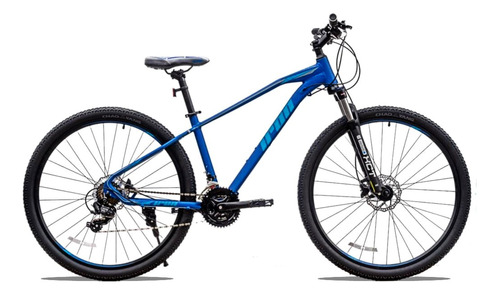 Bicicleta Iron Montañera Aro 29 Frenos Hidráulicos Shimano Color Azul