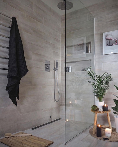 Mampara Fija Baño Ducha Envió Y Colocación Incluida Caba Incoloro Plateado