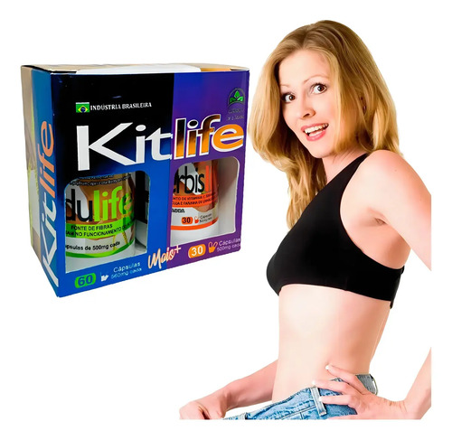 Kit Herbis Life Oiginal Sabor Spirulina