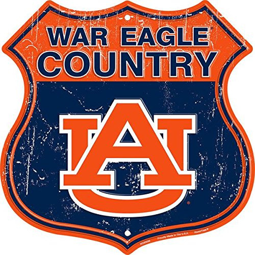 War Eagle Country  Auburn University Route Sign (señal...