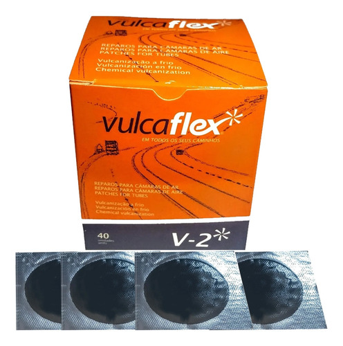 Kit Borracheiro Cola Remendo Vulcaflex Carro Moto Bicicleta