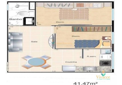 Imagem 17 de 24 de Apartamento À Venda, 38 M² Por R$ 210.000,00 - Jardim Coimbra - São Paulo/sp - Ap2829