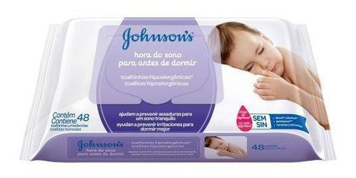 Toallitas Humedas Johnson &johnson Dulces Sueños 48 Unidades