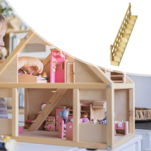 Escaleras En Miniatura A Escala 1:12, Modelo De Escalón