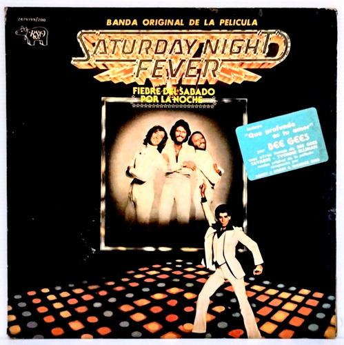 Saturday Night Fever - Bee Gees Y Otros - Vinilo Doble Vg+