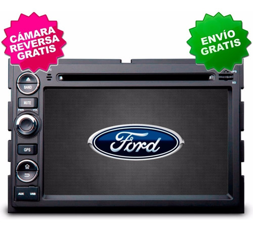 Navegador Gps Ford Autoestereo Pantalla Dvd Usb Sd Bluetooth