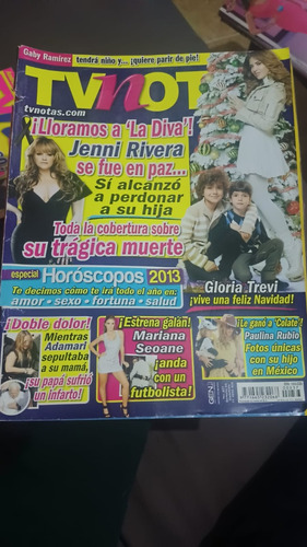 Gloria Trevi, Danna Garcia, Veronica Montes Revista Tvnotas