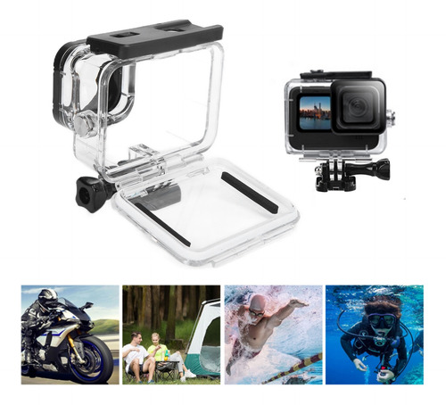 Estojo Impermeável De Mergulho De 40 M Para Gopro Hero 9 Max