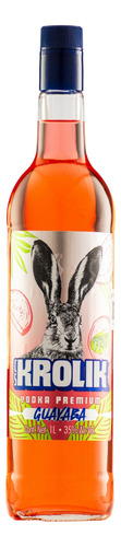 Vodka Cs Krolik 40% Alc. Vol. Sabor Guayaba Vid 1000 Ml