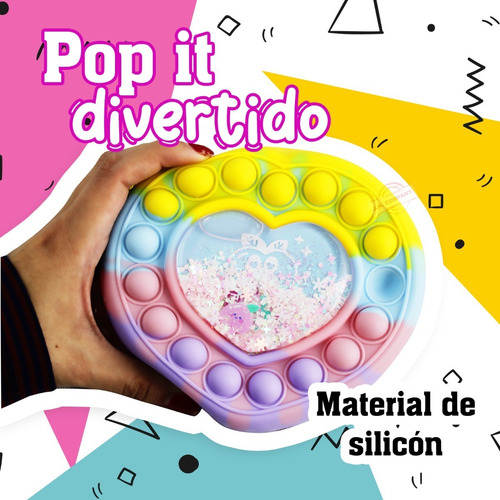 Bolsa De Mano Pop It Juguete Didactico Sensorial Niña Spgj02