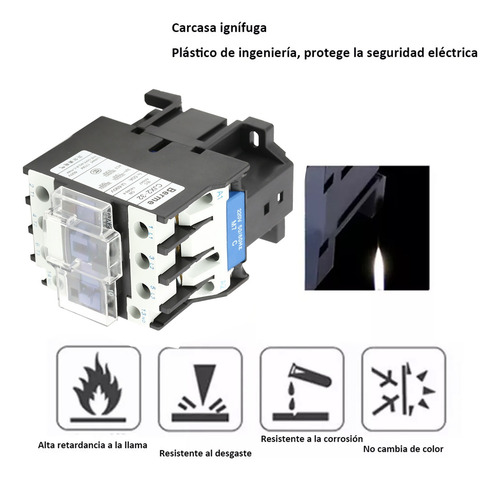 Contactor Ac Cjx2-3210 Bobina 220v 50/60hz 3 Polos