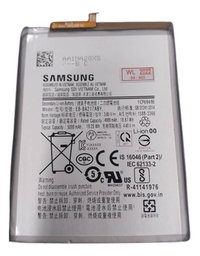 Bateria Samsung A02 A21s A12 Nueva Original Y Con Garantia 