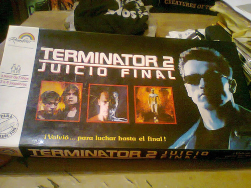 Juego Mesa Terminator 2 El Juicio Final Arnold Raro Retr Kxz (Usado)