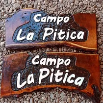 Comprar Carteles Y Letreros Tallados A Mano. 