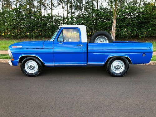 Ford F100 F 100 V8 292 Automatica Ar E Direcao Aceito Troca