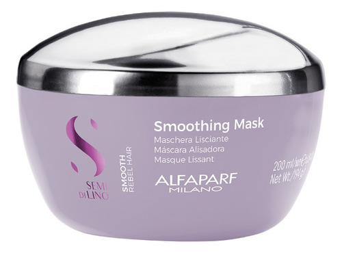 Smooth Smoothing Mascara 200ml Alfaparf Semi De Lino 