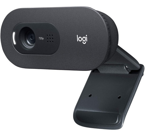 Cámara web Logitech C505e HD 30FPS color negro