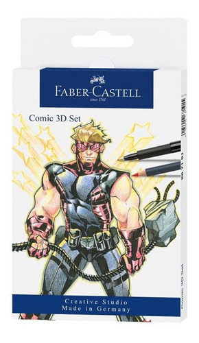Set Comic 3d X 11 Robustus Faber-castell
