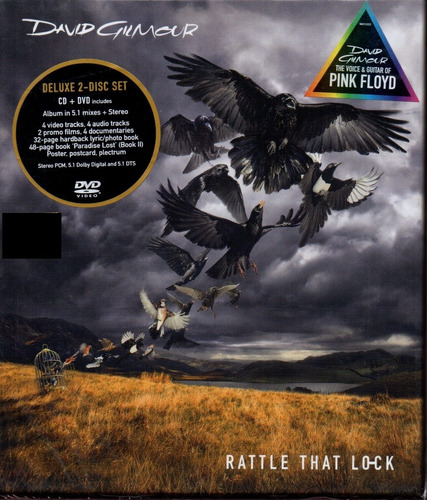 Cd+dvd David Gilmour Rattle That Lock Deluxe Set Pink Floyd