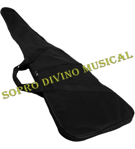 Imagem 5 de 6 de Capa Guitarra Stratocaster Luxo 04 Palhetas Flanela Lp Bags