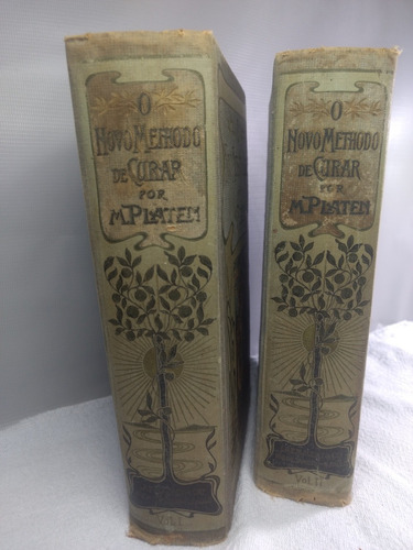 Livro Antigo Raro O Novo Methodo De Curar - M.platen