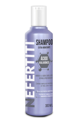 Nefertiti  Shampoo  Acido Hialuronico 300ml