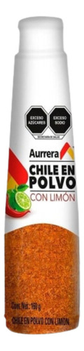 7 Pzas Chile En Polvo Aurrera Con Limón 160 G