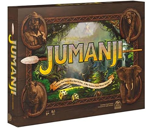 Jumanji The Game, El Clásico Juego De Mesa Familiar De Avent