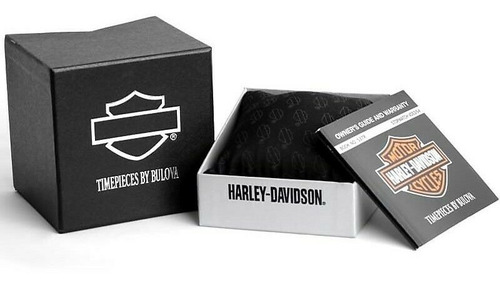 Imagen 4 de 5 de Reloj Harley Davidson By Bulova Hombre 78b157 B&s Camuflaje