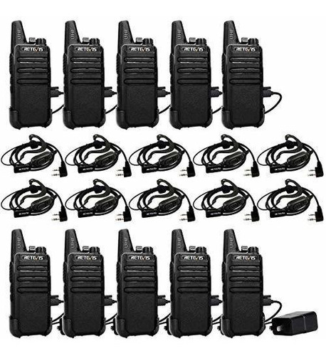 Retevis Rt22 Radio Walkie Talkie 2 Via Recargable