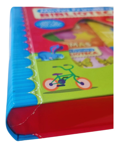Livro Box Com 6 Minilivros Minha Primeira Biblioteca Com Pequena Avaria