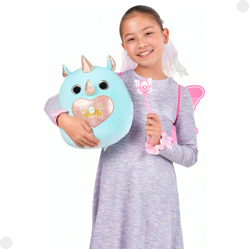 Pelúcia Rainbowcorn Fairymania Laranja F01739 - Fun