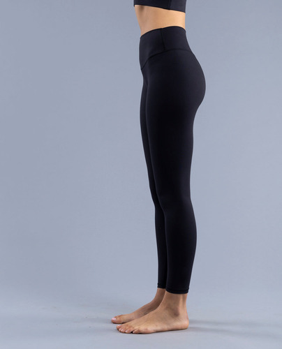 Legging Largo 7/8 Sin Costura Frontal Pax Black