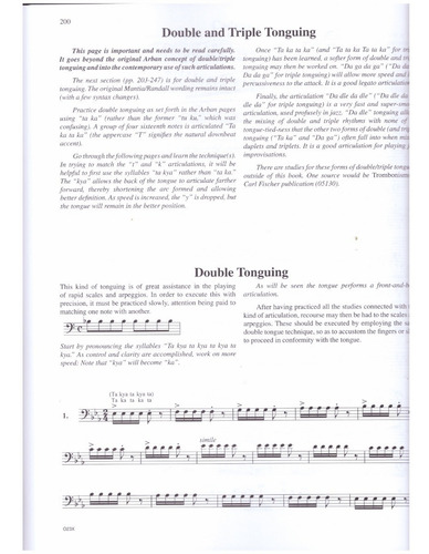 J.b. Arban: Method For Trombone And Baritone.