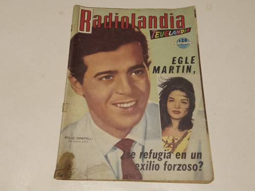 Revista Radiolandia N° 1912 De 1965. Tapa: Atilio Marinelli