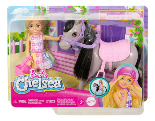 Barbie Set De Juego Chelsea Paseo En Pony