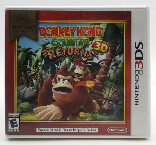 Donkey Kong Country Returns 3d 3ds Nintendo * R G Gallery (Usado)