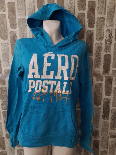 Sudadera Aeropostale Est. 1987 Talla M De Mujer-e3