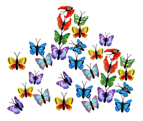 30 Chinchetas De Mariposa Corkboard Thumb Wall Studs