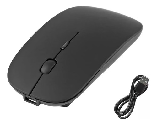 Mouse 2en1 Inhalambrico Y Bluettoth 2.4ghz Recargable