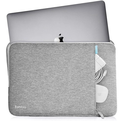 Imagen 1 de 7 de Funda Bolso Apple Macbook Air 13 13.3 Pro 2018 2019 Proteccion En Esquinas Tomtoc Premiun Acolchonada