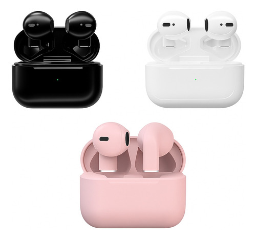Auricular Bluetooth Inalámbrico Air 5 Pro Tactil Bulltec Rosa