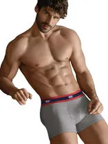 Comprar Boxer Bakhou 2008 Algodón Y Lycra Liso Elastico