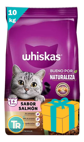 Ración Whiskas Gato Adulto Salmón + Obsequio Y Envío Gratis