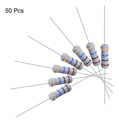 100 Resistencias 10m Ohm Resistor Película Óxido Metal 1w