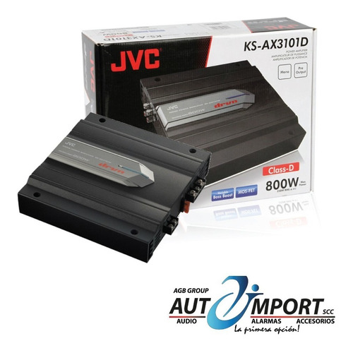 Amplificador Planta Monoblock Jvc 800w Liquidacion