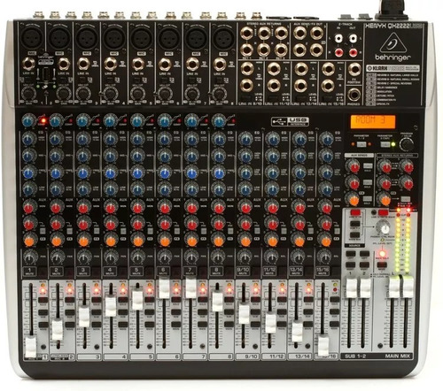 Behringer Xenyx Qx 2222 Usb Consola 16 Canales Fx. Garantia