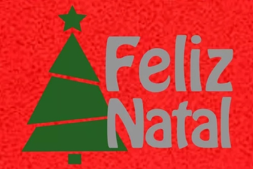 2 Tapetes Capachos - Natal Papai Noel - Ano Novo Boas Festas